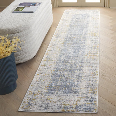 Safavieh Palma 2'-2" x 9'-0" Rug in Beige / Light Blue