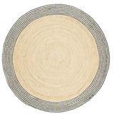 Safavieh Cape Cod 5'-0" x 5'-0" Rug in Ivory / Blue