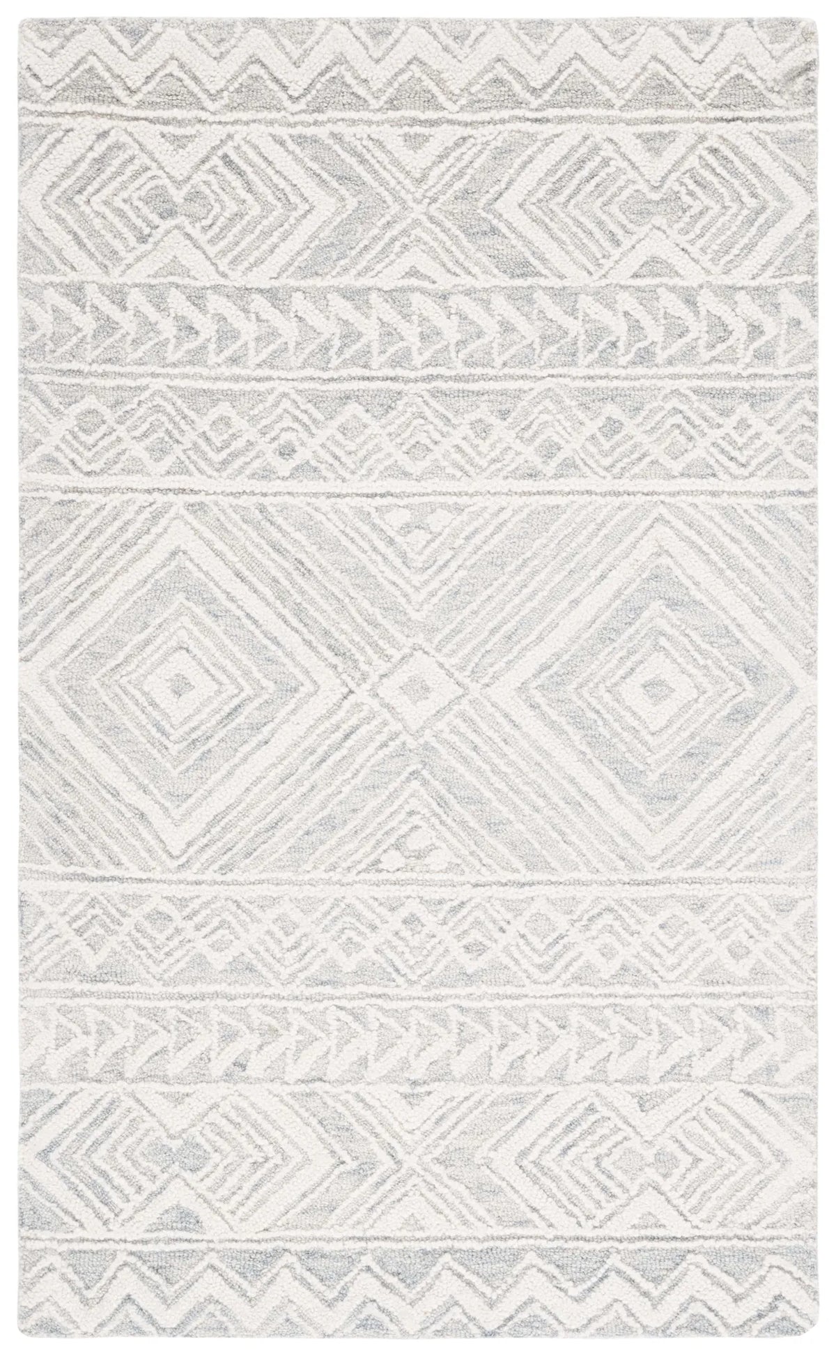 Safavieh Metro 3'-0" x 5'-0" Rug in Grey / Ivory