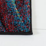 Safavieh Glacier 4'-0" x 6'-0" Rug in Red / Green
