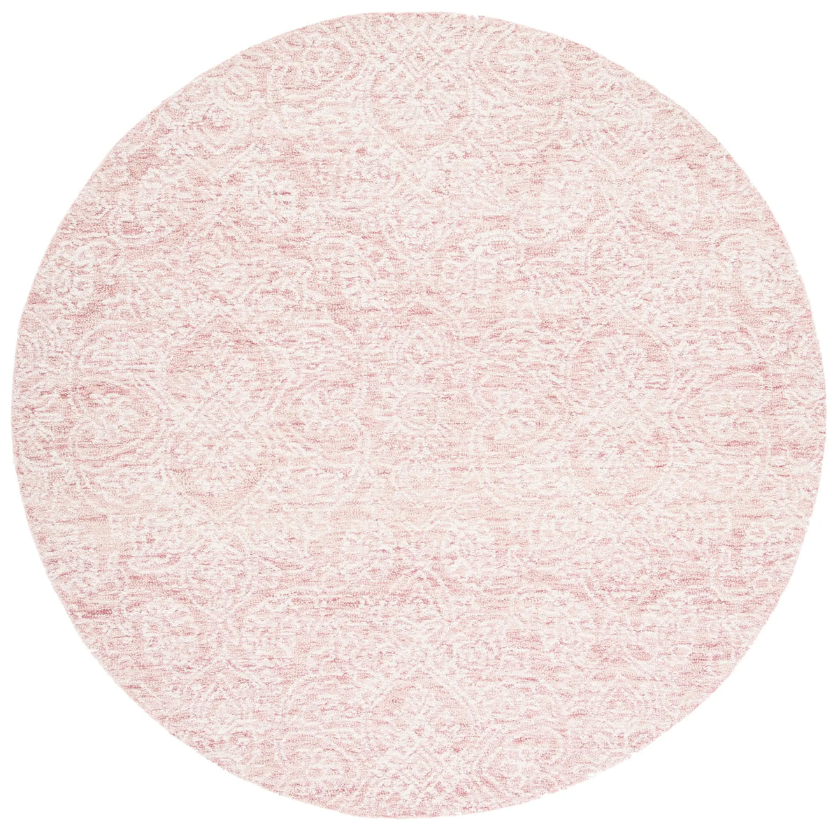 Safavieh Metro 6'-0" x 6'-0" Rug in Pink / Ivory