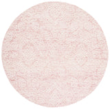 Safavieh Metro 6'-0" x 6'-0" Rug in Pink / Ivory