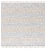 Safavieh Vermont 6'-0" x 6'-0" Rug in Light Blue / Yellow
