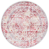 Safavieh Brentwood 6'-7" x 6'-7" Rug in Ivory / Red