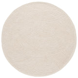 Safavieh Textural 6'-0" x 6'-0" Rug in Ivory