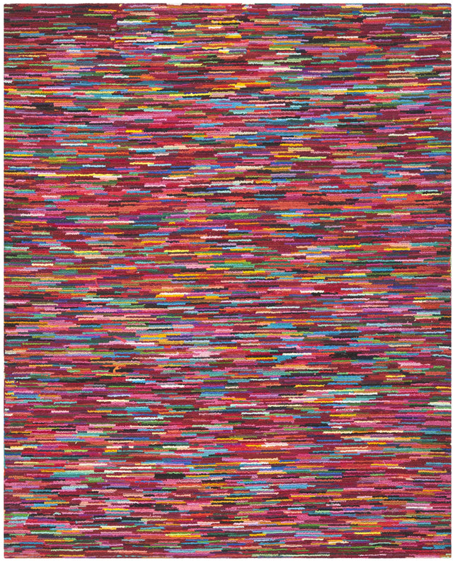 Safavieh Nantucket 10'-0" x 14'-0" Rug in Pink / Multi