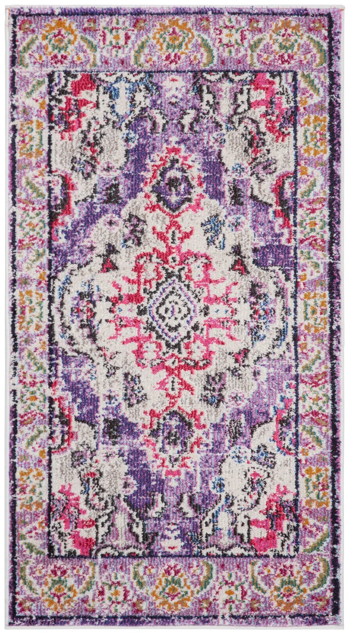 Safavieh Monaco 2'-2" x 4'-0" Rug in Violet / Fuchsia
