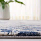 Safavieh Meadow 100 4'-0" x 6'-0" Rug in Ivory Grey / Blue