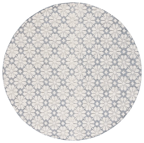 Safavieh Vermont 6'-0" x 6'-0" Rug in Ivory / Blue