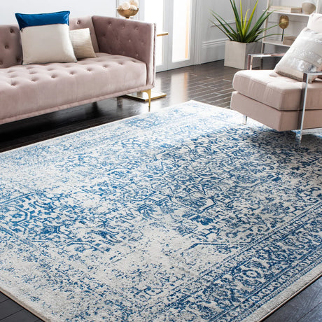 Safavieh Evoke 10'-0" x 14'-0" Rug in Ivory / Navy