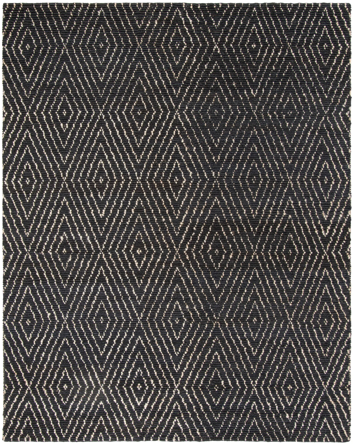 Safavieh Bohemian 10'-0" x 14'-0" Rug in Black / Ivory
