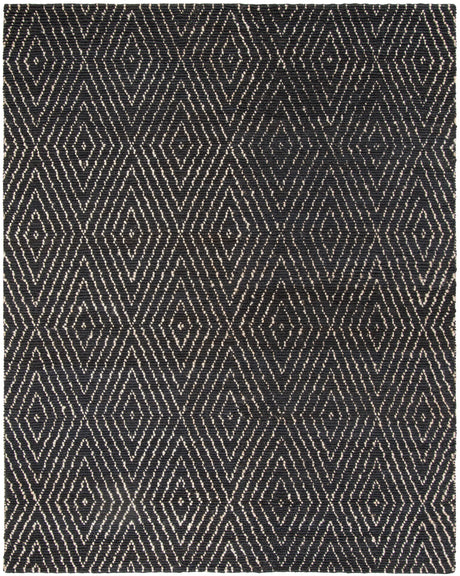 Safavieh Bohemian 10'-0" x 14'-0" Rug in Black / Ivory