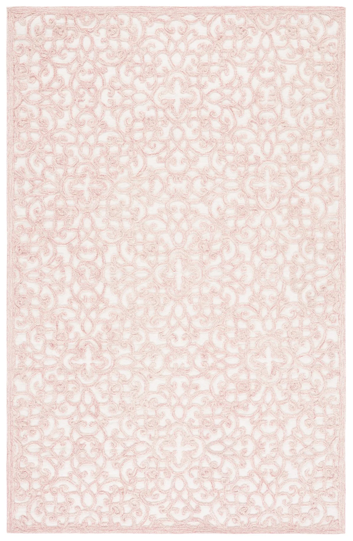 Safavieh Martha Stewart 4'-0" x 6'-0" Rug in Ivory / Pink