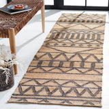 Safavieh Kilim 2'-3" x 8'-0" Rug in Natural / Charcoal