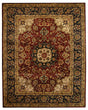 Safavieh Classic 9'-6" x 13'-6" Rug in Burgundy / Navy