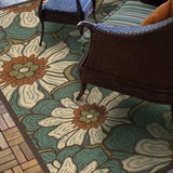 Oriental Weavers Sphinx Montego 3444m Blue / Brown Rugs - room scene
