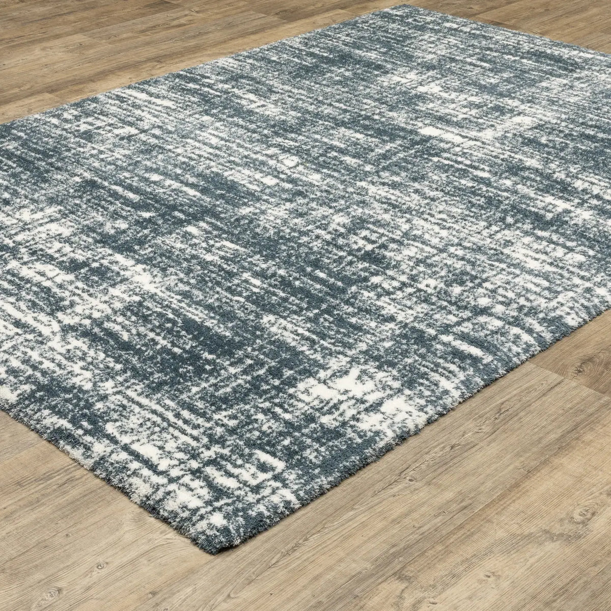Oriental Weavers Sphinx GALILEO GAL08 Blue Abstract Rugs - angle detail