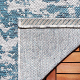 Safavieh Courtyard 5'-3" x 7'-7" Rug in Blue / Grey
