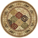 Safavieh Lyndhurst 10'-0" x 10'-0" Rug in Multi / Beige