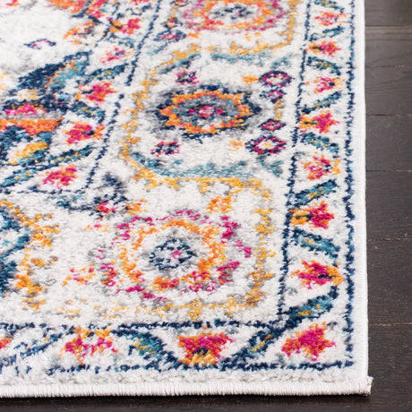 Safavieh Madison 4'-0" x 6'-0" Rug in Fuchsia / Ivory