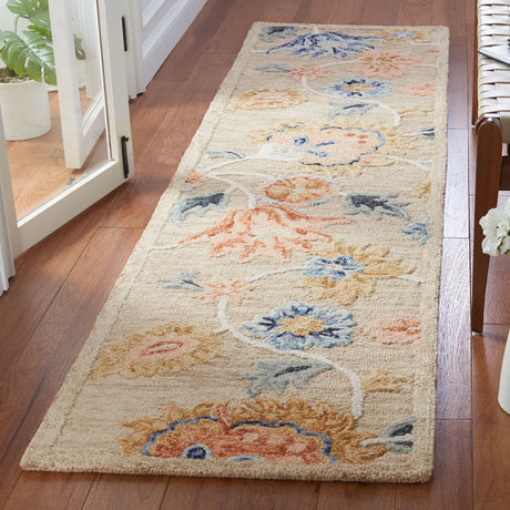 Safavieh Metro 2'-3" x 9'-0" Rug in Beige / Blue