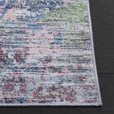 Safavieh Tacoma 4'-0" x 6'-0" Rug in Plum / Green