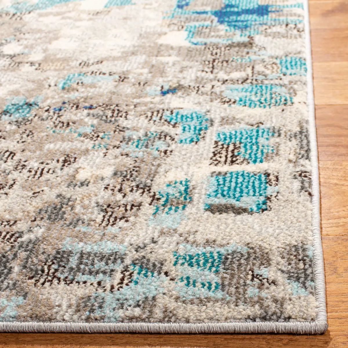 Safavieh Madison 4'-0" x 6'-0" Rug in Grey / Blue