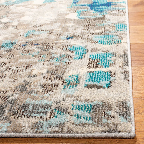 Safavieh Madison 4'-0" x 6'-0" Rug in Grey / Blue