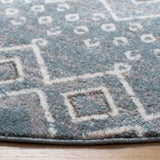 Safavieh Amsterdam 5'-1" x 5'-1" Rug in Blue / Ivory