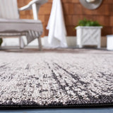 Safavieh Courtyard 4'-0" x 5'-7" Rug in Beige / Black