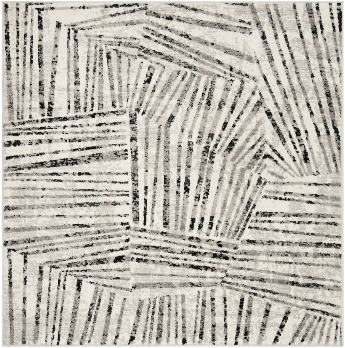Safavieh Skyler 6'-7" x 6'-7" Rug in Grey / Ivory