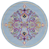 Safavieh Bellagio 5'-0" x 5'-0" Rug in Light Blue / Multi