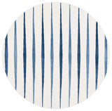 Safavieh Groove 6'-7" x 6'-7" Rug in Ivory / Blue
