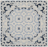 Safavieh Bella 5'-0" x 5'-0" Rug in Ivory / Blue