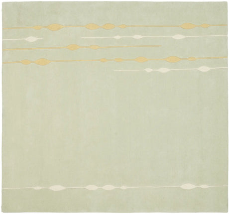 Safavieh Soho 6'-0" x 6'-0" Rug in Light Green