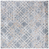 Safavieh Martha Stewart Isabella 6'-7" x 6'-7" Rug in Silver / Ivory