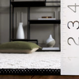 Safavieh Vermont 4'-0" x 6'-0" Rug in Ivory / Black