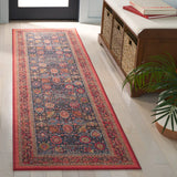 Safavieh Journey 2'-2" x 8'-0" Rug in Navy / Rust Beige