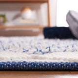 Safavieh Natura 4'-0" x 6'-0" Rug in Blue / Ivory