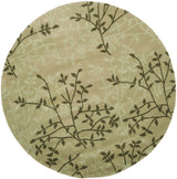 Safavieh Soho 6'-0" x 6'-0" Rug in Green / Multi