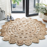 Safavieh Natural Fiber 3'-0" x 3'-0" Rug in Natural