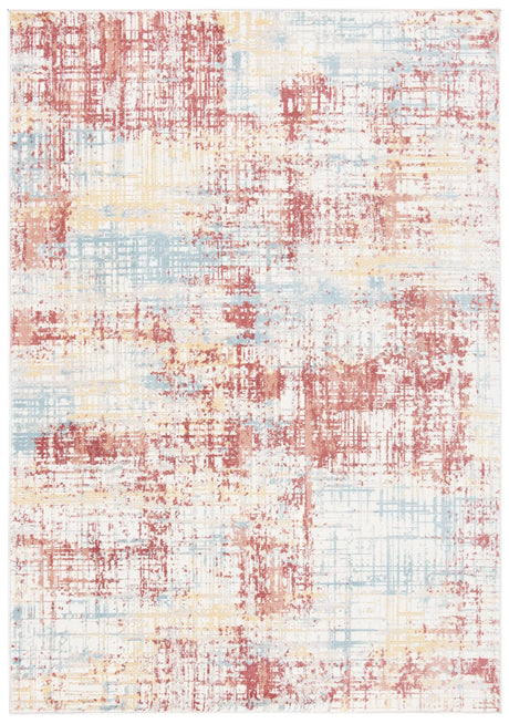 Safavieh Skyler 4'-5" x 6'-5" Rug in Burgundy / Gold