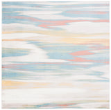 Safavieh Skyler 6'-7" x 6'-7" Rug in Beige / Terracotta