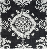 Safavieh Stone Wash 6'-0" x 6'-0" Rug in Charcoal