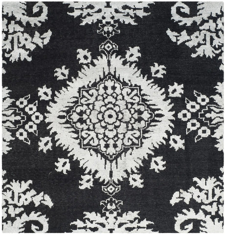 Safavieh Stone Wash 6'-0" x 6'-0" Rug in Charcoal