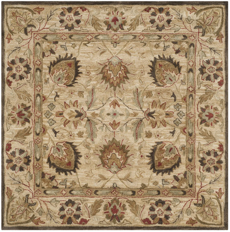 Safavieh Antiquity 6'-0" x 6'-0" Rug in Beige / Beige