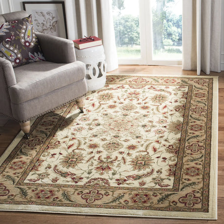 Safavieh Lyndhurst 4'-0" x 6'-0" Rug in Ivory / Tan