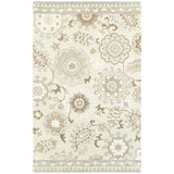 Oriental Weavers Sphinx Craft 93005 Ivory / Grey Rugs - main flat