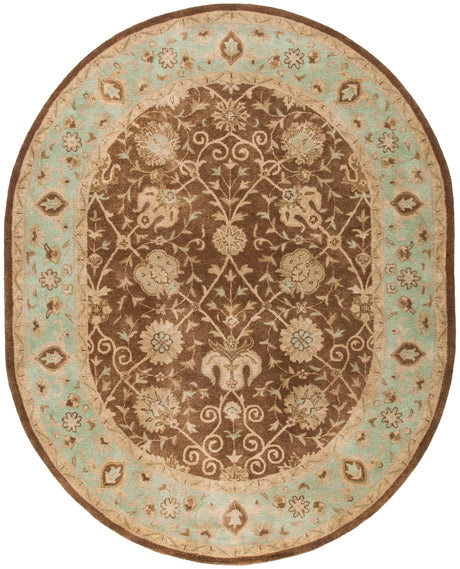 Safavieh Antiquity 7'-6" x 9'-6" Rug in Brown / Green