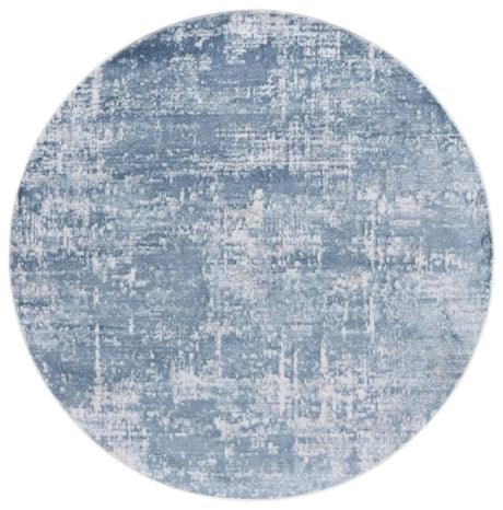 Safavieh Amelia 700 6'-7" x 6'-7" Rug in Ivory / Steel Blue